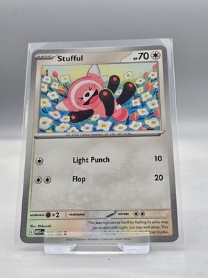 111/132 Stufful: Common Karte: Mega Evolution: Pokemon TCG