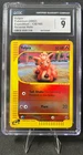 2002 POKEMON EXPEDITION BASE SET 136/165 VULPIX REVERSE HOLO CGC 9 *YUKA MORII*