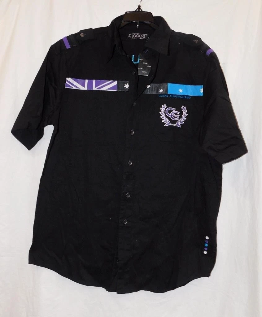 COOGI Size L Black Shirts for Men for sale | eBay