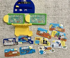 1994 The Magic School Bus Set 4 McDonald's Happy Meal Toys Planets Science Cards