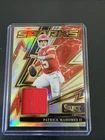 2025 Select Patrick Mahomes II Sparks Silver Prizm Patch /149 Chiefs SPK-PMS