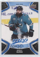 2021-22 Upper Deck MVP Factory Set Blue Brent Burns #88 0da0