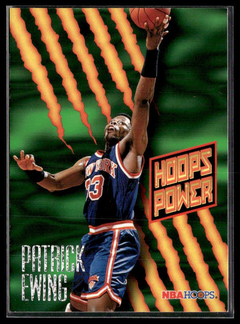 1994-95 Hoops #PR-35 Patrick Ewing Hoops Power (Stat Power Ratings) 3202G