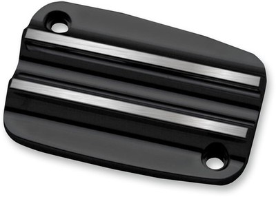 Covingtons Finned Clutch Master Cylinder Cover Black #C1177-B Harley Davidson