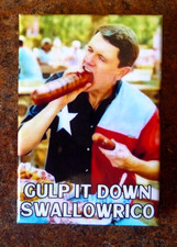 2026 TEXAS Democrat JAMES TALARICO for US SENATE logo PHOTO Button SAUSAGE EATER