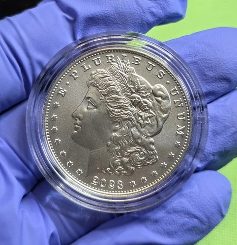 2023 Morgan Dollar (P)-Uncirculated-In Original Packaging With COA