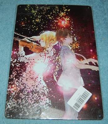 Kousei And Arima Your Lie In April Metal Sign, New