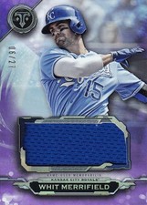 2019 Topps Triple Threads Whit Merrifield Single Jumbo /27 Royals
