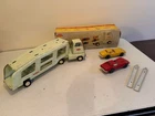 Mini-Tonka Car Carrier No. 1096 Green with Original Box