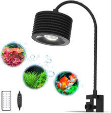 LED Aquarium Light, Planted Tank Light 4 Channels Remote Control 6500K Aquarium