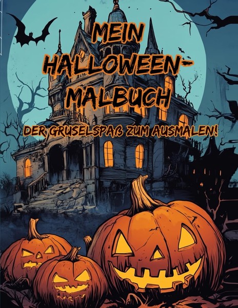 Halloween-Malbuch FüR Kinder, Ausmalen, Gruselspaß, KreativitäT-image