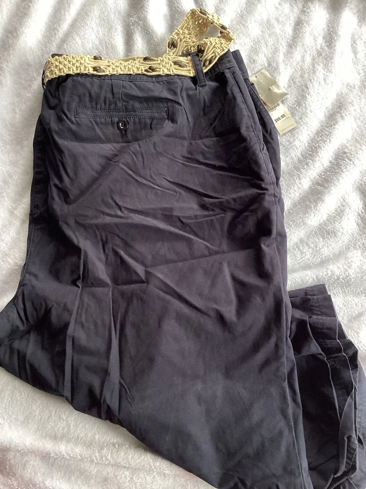 NWT CHARTER CLUB WOMAN Blue Katherine Fit Belted Cropped Capris Women’s Plus 24W
Opens in a new wind