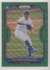 2021 Panini Prizm Green Wave Prizm Victor Gonzalez #17 0l7f