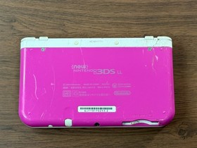 Nintendo New 3DS XL Pink  White Console Tested Japan ver R6181