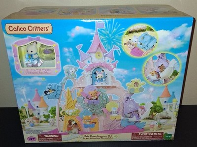 NEW CALICO CRITTERS BABY DREAM AMUSEMENT PARK SET EPOCH