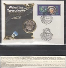 A4 RUSSIA 5153 CFDC SPACE VALENTINA TERESHKOVA MEDAL FDC