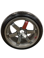 Volk Racing Te37 18x9.5 6 Spoke Wheel Rim W Arroyo 25535zr18 Tire 832 Tread