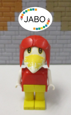 ( E5 / 28 ) Lego Fabuland Figur fab4f Sandy Seagull / Albert Albatross 3625 3630
