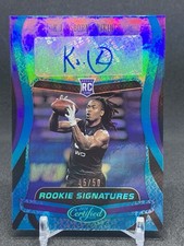 2020 Panini Certified Rookie Signatures K.J. Osborn #RS-KO Teal Mirror /50