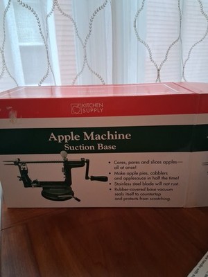 Kitchen Supply Apple Machine Cores Pares Slices. Suction Bottom