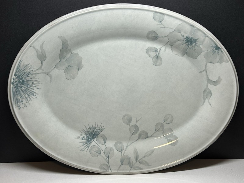 Lenox Serving Platter 16 Inch Dimension Everyday Collection Dogwood Flowers 