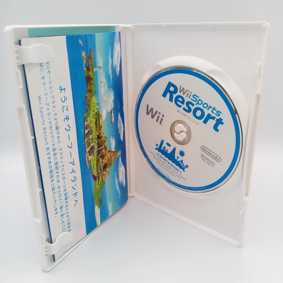 Wii Sports Resort Nintendo Wii Authentic Japanese CIB Good Condition - Image 4 of 4