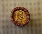 ROLL OF OLD PENNIES-AU/BU 1940 WHEAT PENNY—Read for free ship-286