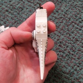 READ Jurassic World Indominus Rex White Custom Lego Dinosaur 75919 & OTHER PARTS