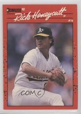 1990 Donruss Rick Honeycutt #386 0n56