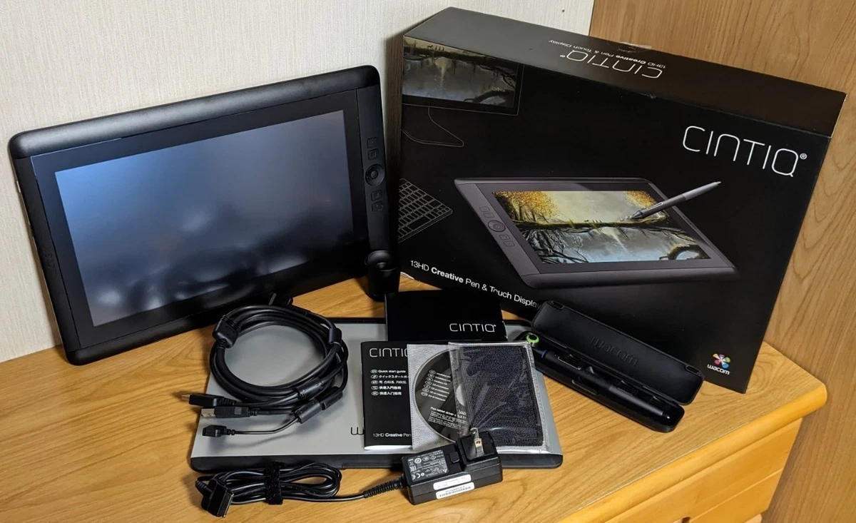 Wacom DTK-1300 Cintiq 13HD Creative Pen & Touch Display Tablet