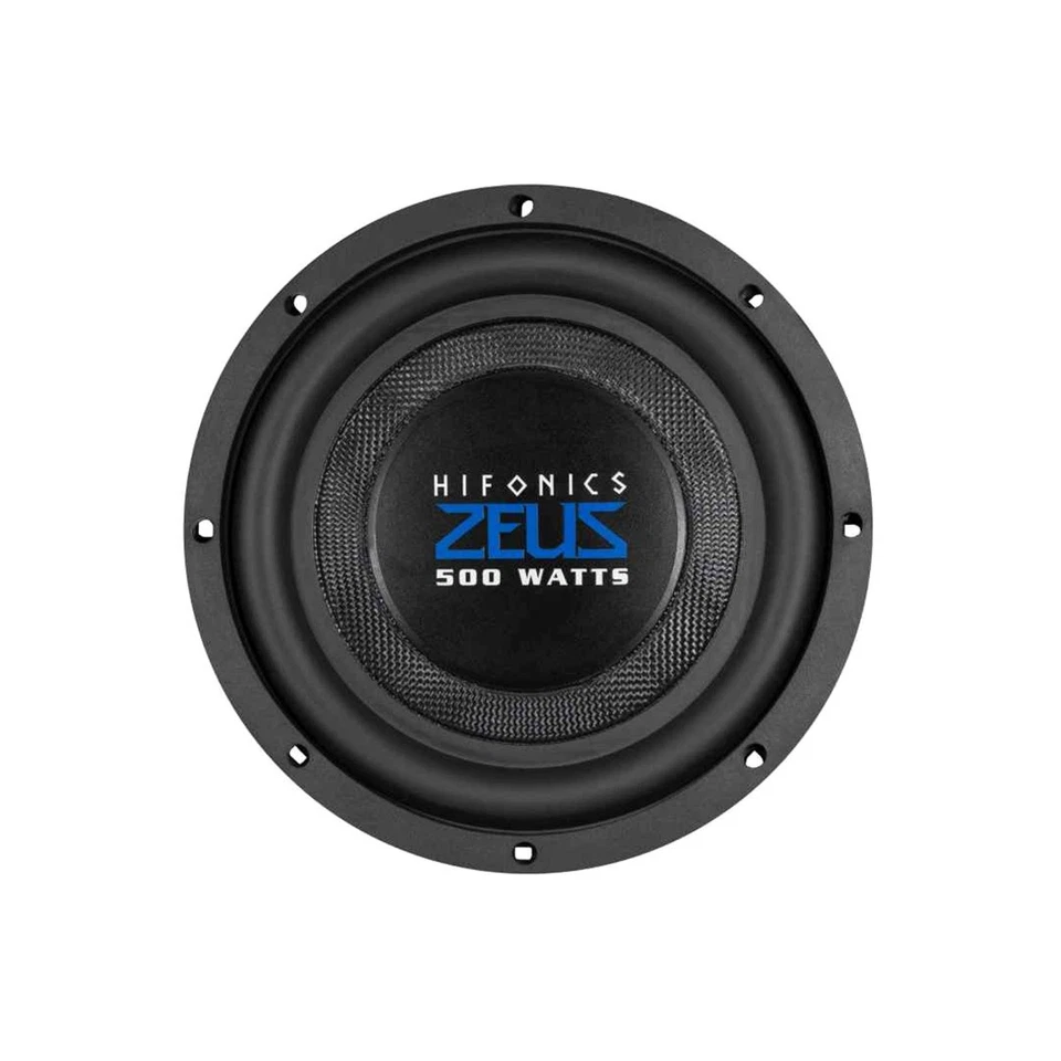 500W max. 20cm Subwoofer CarHifi 2x2Ohm Bass Lautsprecher 78mm tief - Bild 2 von 3