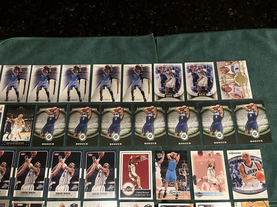 CARLOS BOOZER LOT of 67 2008-09 cards BULLS TOPPS TREASURY UD FLEER SP BOWMAN - Image 3 of 4