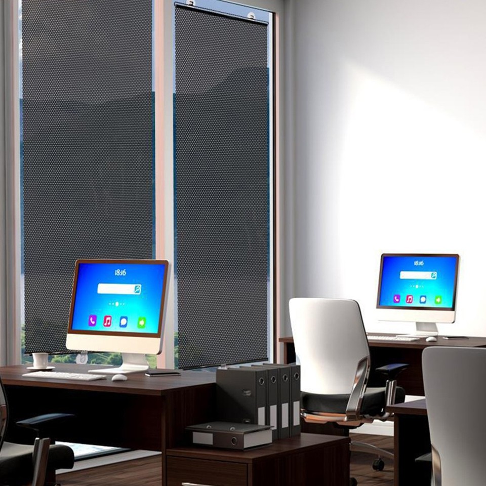 Bedroom Windows Kitchen Roller Blinds Curtains Window Drapes Blackout ...