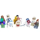 Lego Starwars Minifigures Lot Of 13 Princess Leia Slave Outfit 75020 C 3PO R2 D2