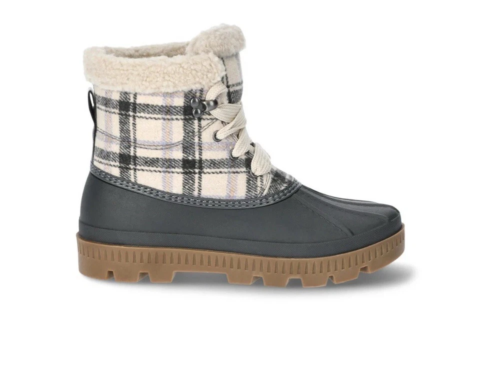 Botas bajas de invierno Ozark Trail para mujer de vellón con pato talla 6 nuevas Foto 2 de 4