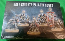 Space Marines Grey Knights Paladin Squad Games Workshop Warhammer 40K Boxed Set