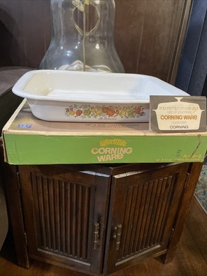 Corning Ware Spice of Life ''L'Echalote'' Large Roaster A-76 14 X11.5   1/2X2 1/4 
