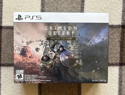 Crimson Desert Deluxe Edition PS5 PlayStation 5 Mint Box Sealed Fast Ship