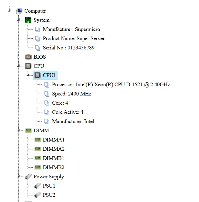 SuperMicro X10SDV-4C-TLN2F ITX Motherboard XEON D1521 Dual 10Gigabit network - Image 2 of 3
