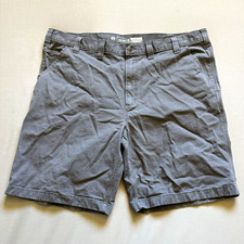 Carhartt Rugged Flex Relaxed Fit Canvas Work Shorts Gray Men s 44 BS2514-M