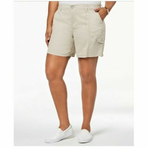 Style \u0026 Co Chino Cargo Shorts Mid Rise 