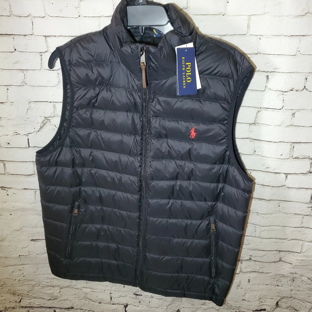 Puffer top vest polo
