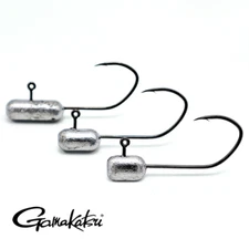 Standard 90° Tube Jig Head 3pk with Gamakatsu Hooks - Vertical Jig Ice Fishing