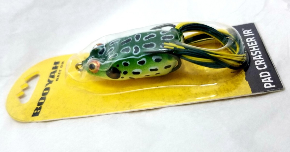 Booyah Poppin' Pad Crasher Jr Leopard Frog 2 Release BOOYAH Poppin