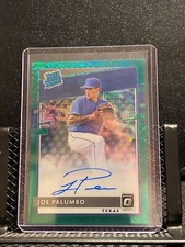 Joe Palumbo 2020 Donruss Optic Rated Prospect Green Mojo Auto #91/99
