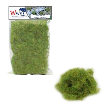 10 mm Feder Statisches Gras | VERSCHIEDENE GRÖßEN | WSG10 | Modell Landschaft Material