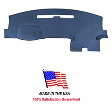 Blue Carpet Dash Mat Cover Mat for 2015-2018 GMC Sierra 3500 USA MADE
