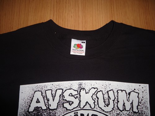 Avskum - Folk Som Har Sanger Kan Inte Do shirt / New / S , L , XL (Black) Punk - Picture 3 of 3