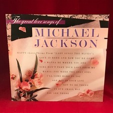 The Great Love Songs Of The Michael Jackson 1984 VINYL LP Motown Happy 5