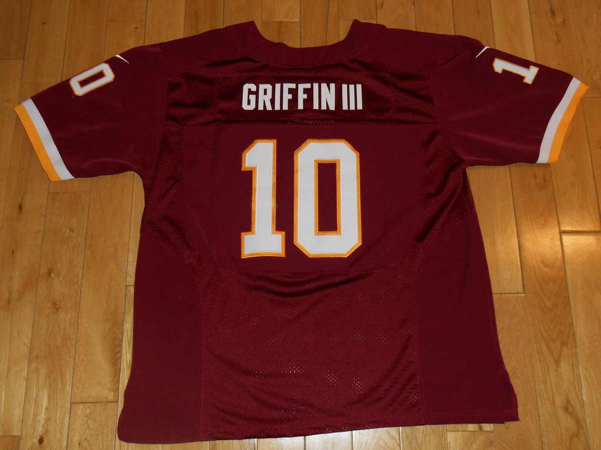 Nike ROBERT GRIFFIN III RG3 WASHINGTON REDSKINS Authentic NFL Team